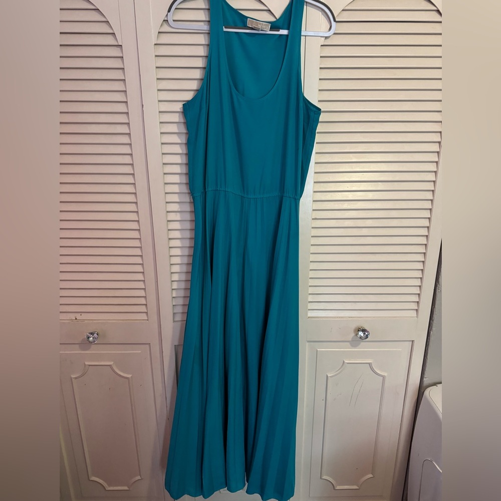 Michael Kors Pleated Maxi Dress